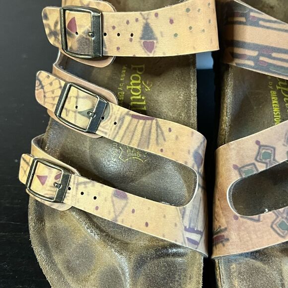 Papillio by Birkenstock 3 straps retro sandals 40 - Picture 3 of 11